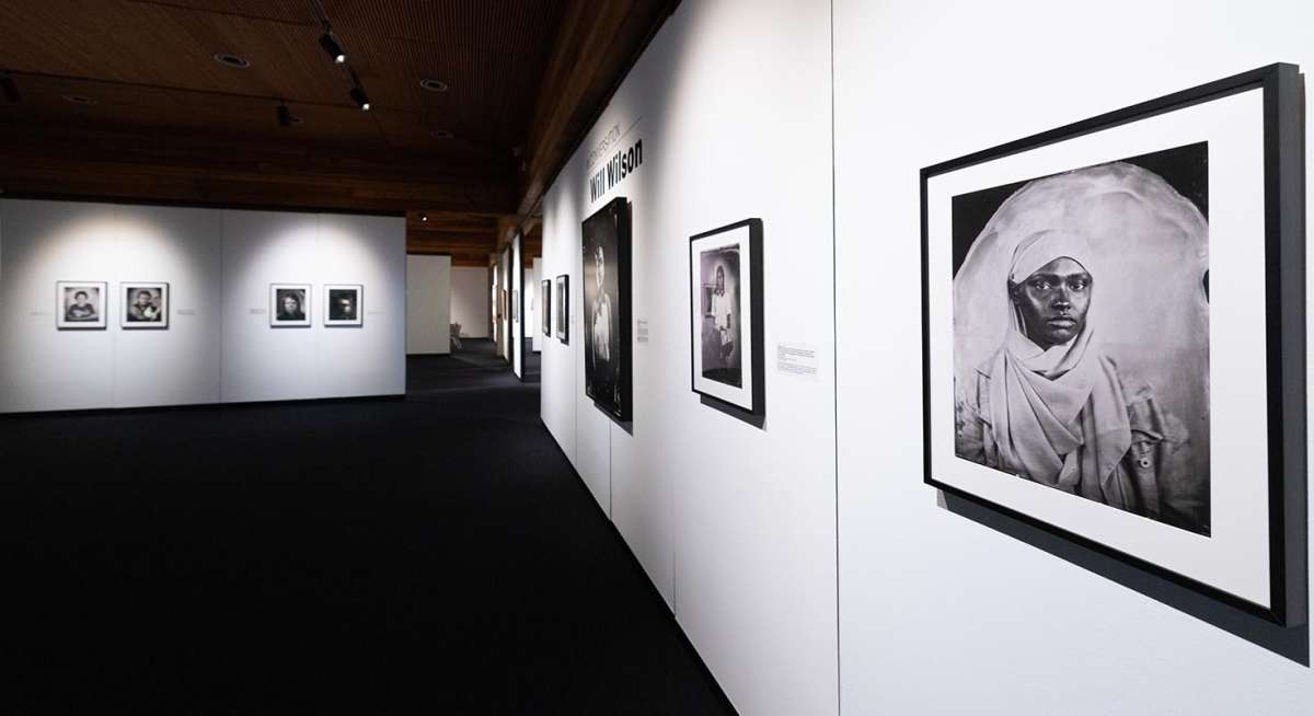 An exhibit display in the Brunnier Museum.